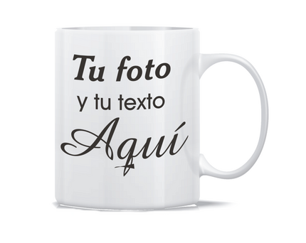 Taza personalizada barata Valdepeñas